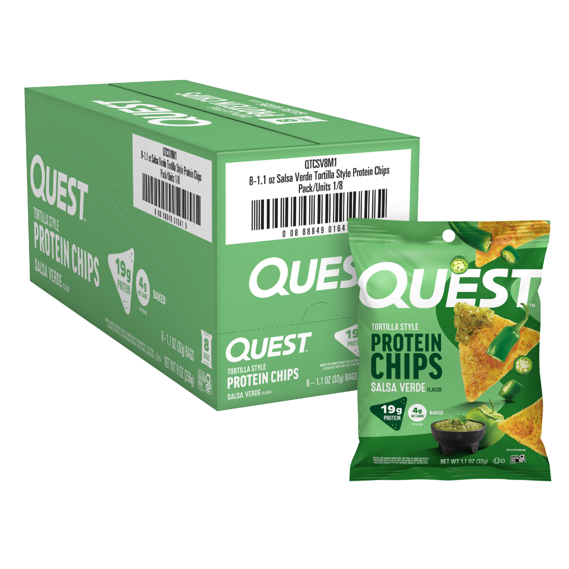 salsa-verde-tortilla-style-protein-chips-w2 110071_QN_USA_Pkg_ProteinChips_Tortilla_SV_8ctCarton_3D_Composite_Force_1.png